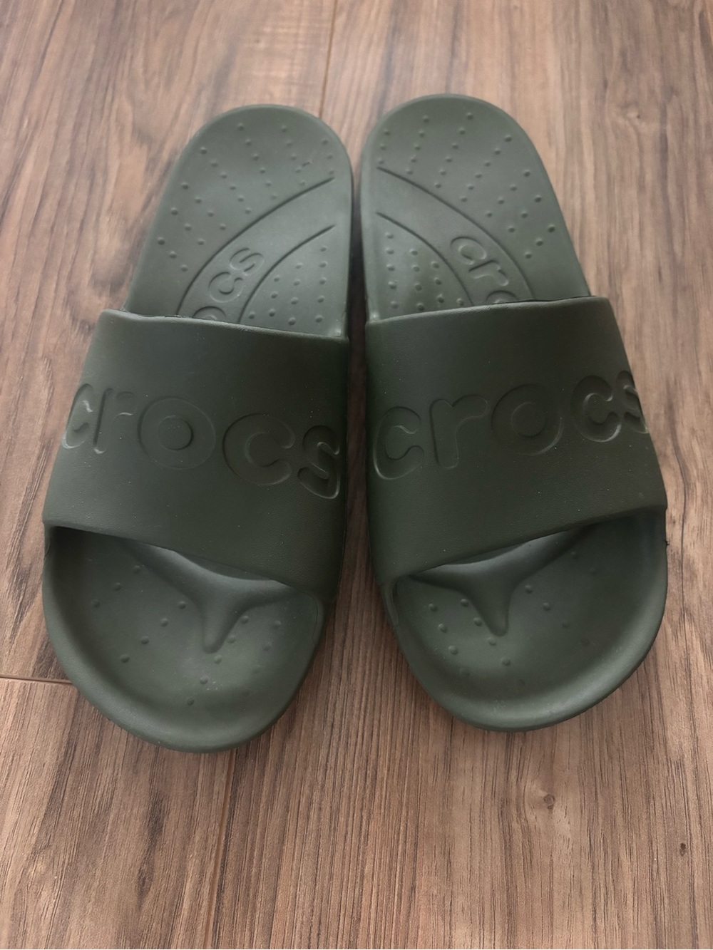 CROCS Olive Green Classic Slide Sandals